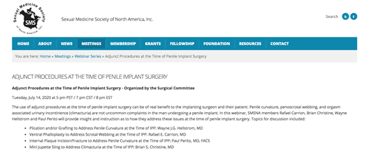 SMSNA Adjunct