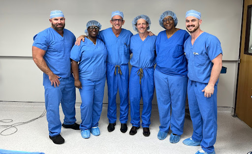 University of Texas at Tyler surgical team